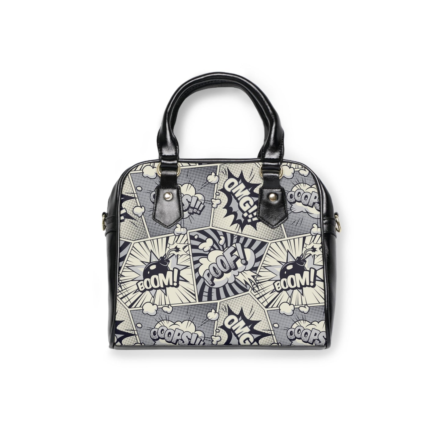 Shoulder Handbag - Comic book Pattern - LucyKay store