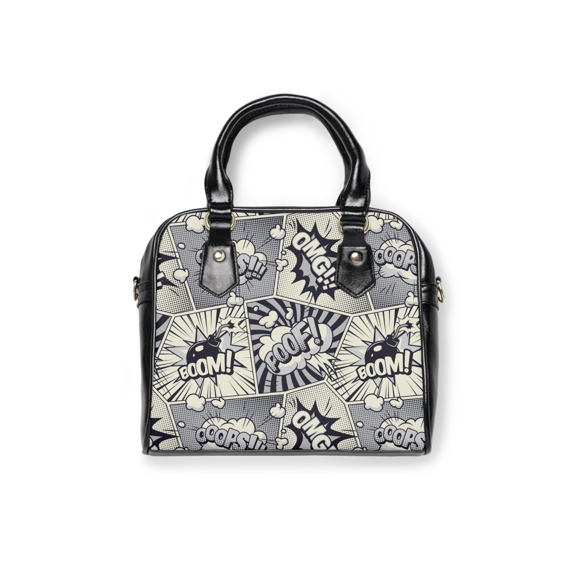Shoulder Handbag - Comic book Pattern - LucyKay store