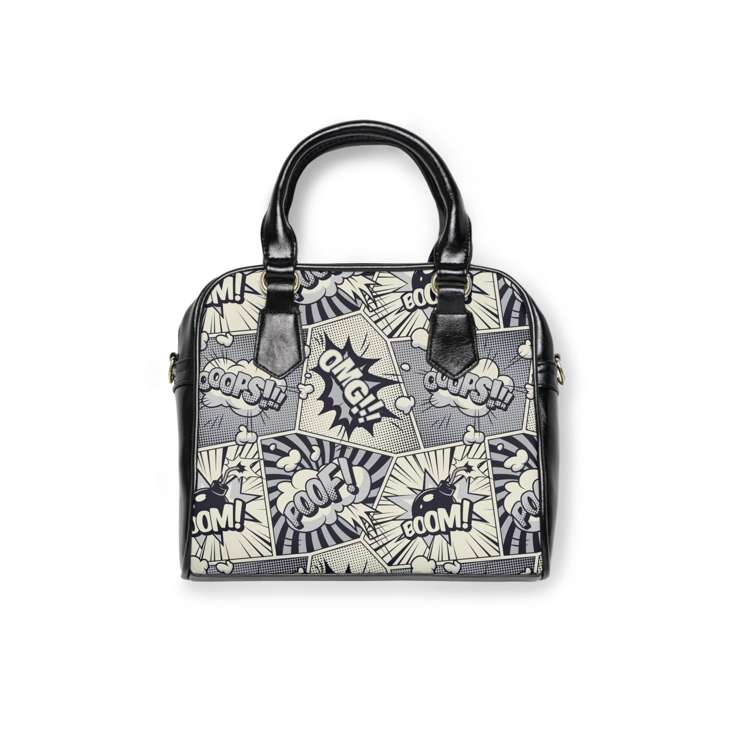 Shoulder Handbag - Comic book Pattern - LucyKay store