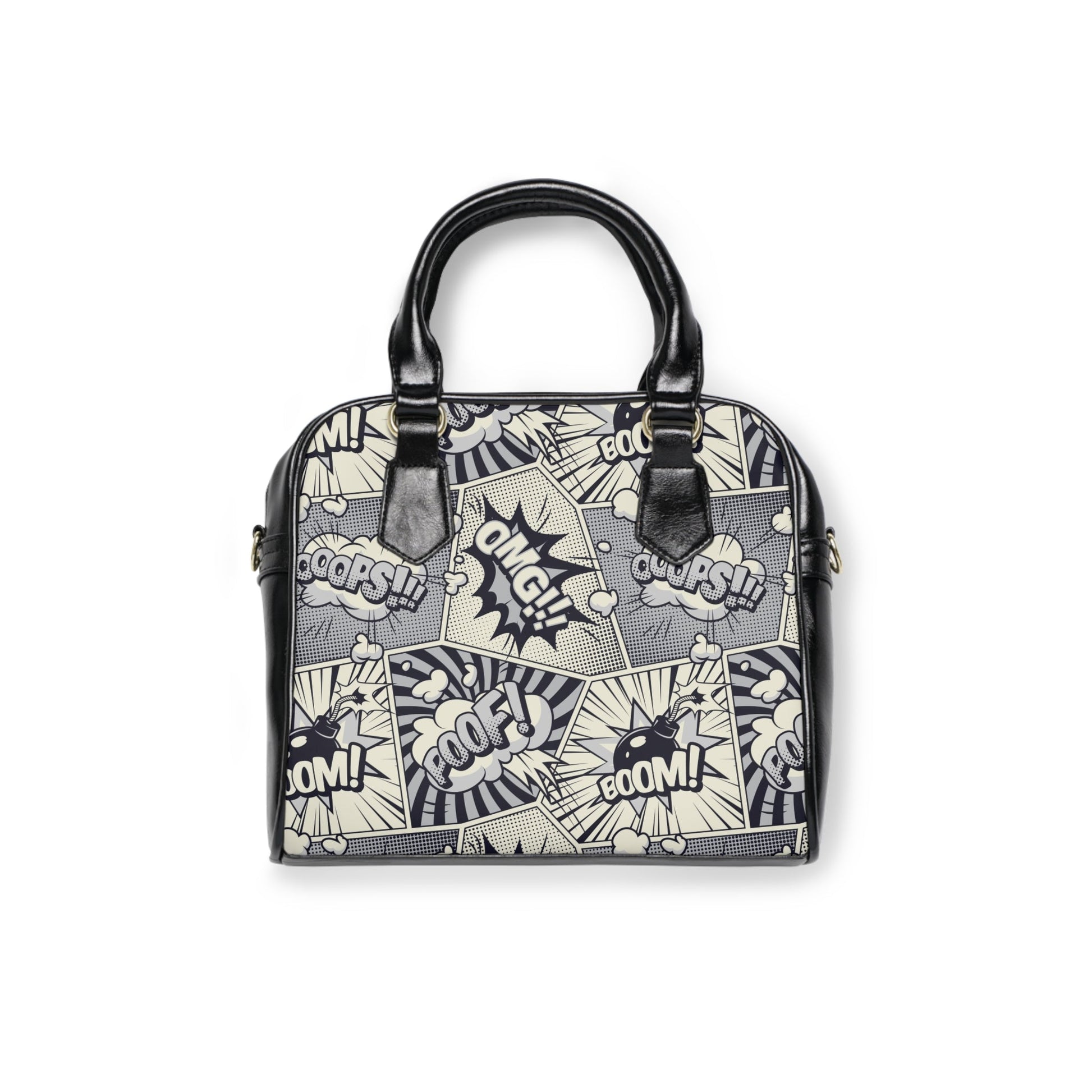 Shoulder Handbag - Comic book Pattern - LucyKay store