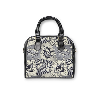Shoulder Handbag - Comic book Pattern - LucyKay store