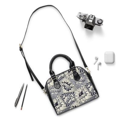Shoulder Handbag - Comic book Pattern - LucyKay store
