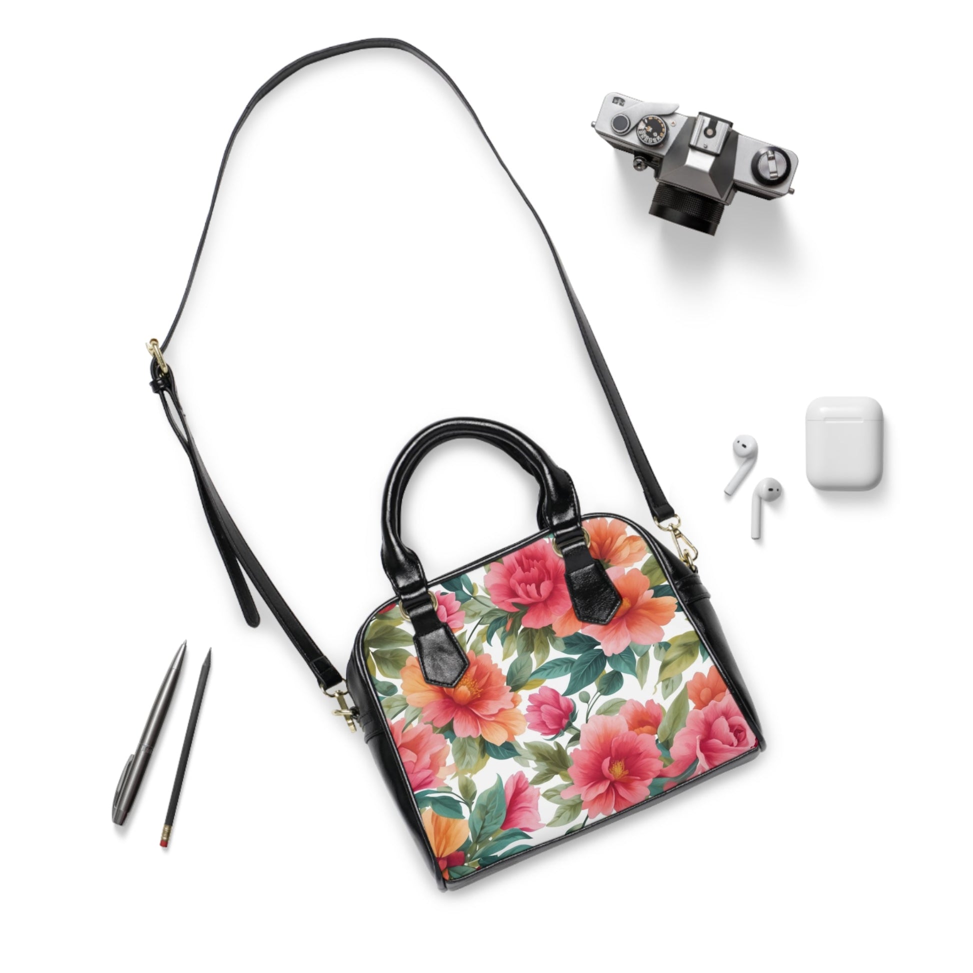 Shoulder Handbag - Floral - LucyKay store