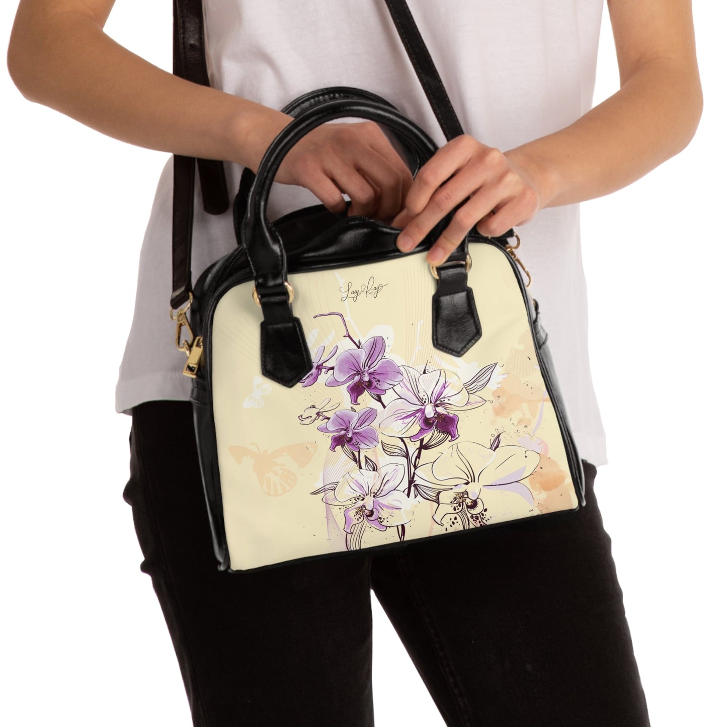 Shoulder Handbag - Orchid - LucyKay store