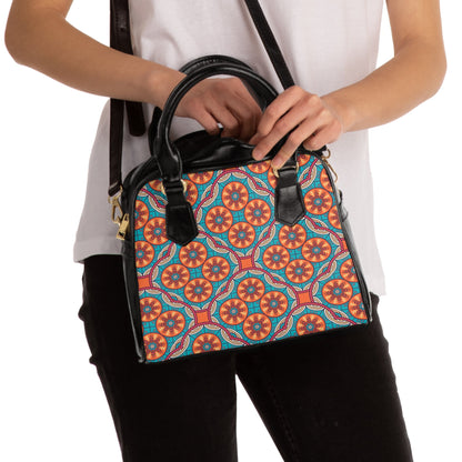 Vibrant Patterned Small Shoulder Handbag - LucyKay store