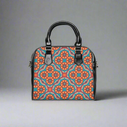 Vibrant Patterned Small Shoulder Handbag - LucyKay store
