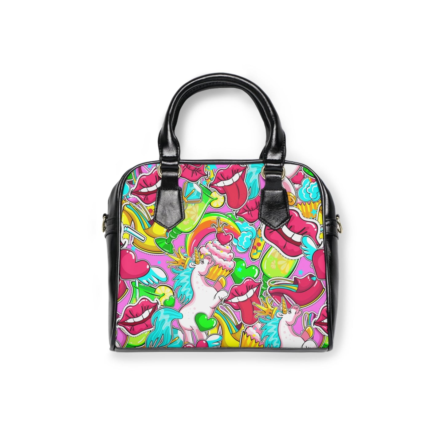 Shoulder Handbag - Unicorn Pattern - LucyKay store