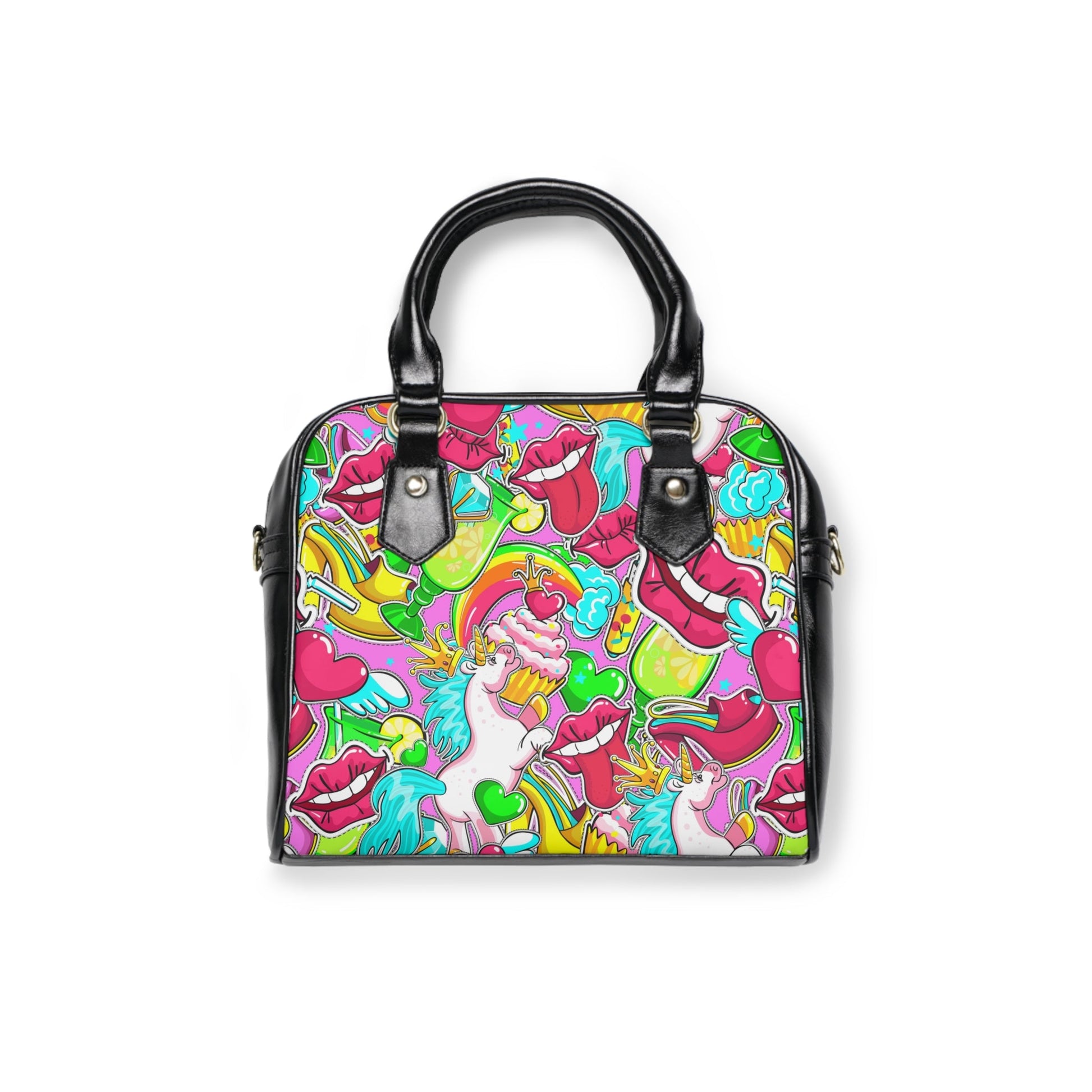 Shoulder Handbag - Unicorn Pattern - LucyKay store