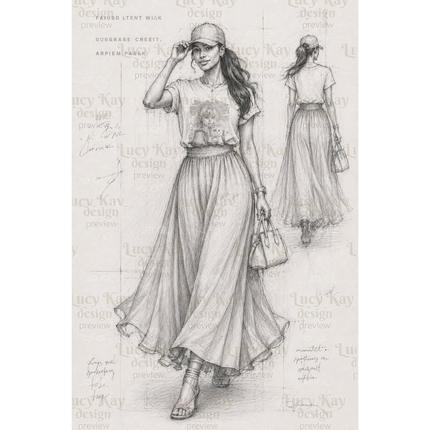Fashion Illustration Digital Bundle — Sketch to Masterpiece