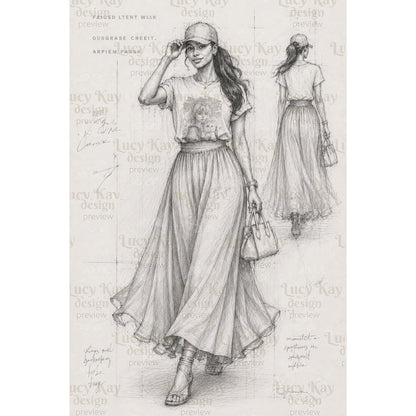 Fashion Illustration Digital Bundle — Sketch to Masterpiece