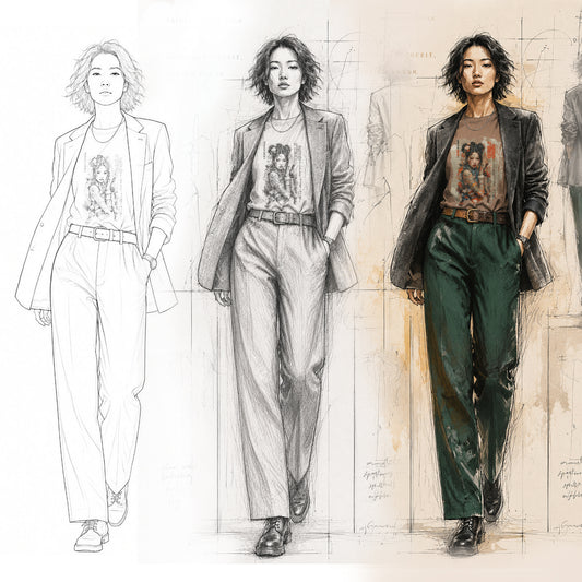 Tokyo Streetwear Illustration Bundle – Digital Art Pack