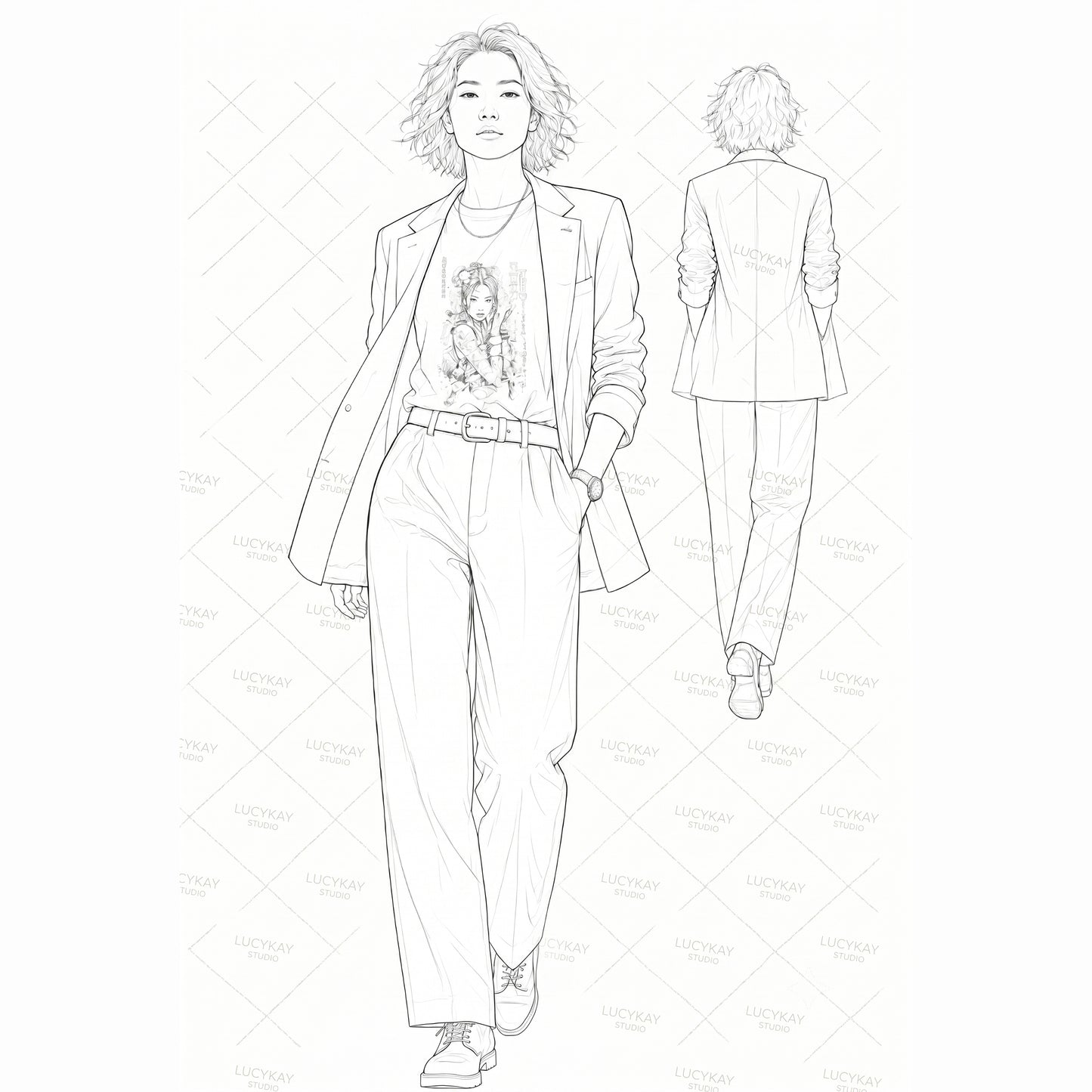 Tokyo Streetwear Illustration Bundle – Digital Art Pack