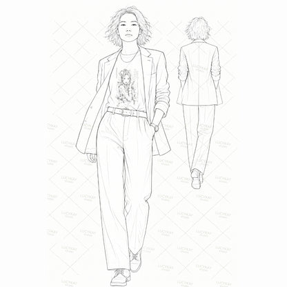 Tokyo Streetwear Illustration Bundle – Digital Art Pack
