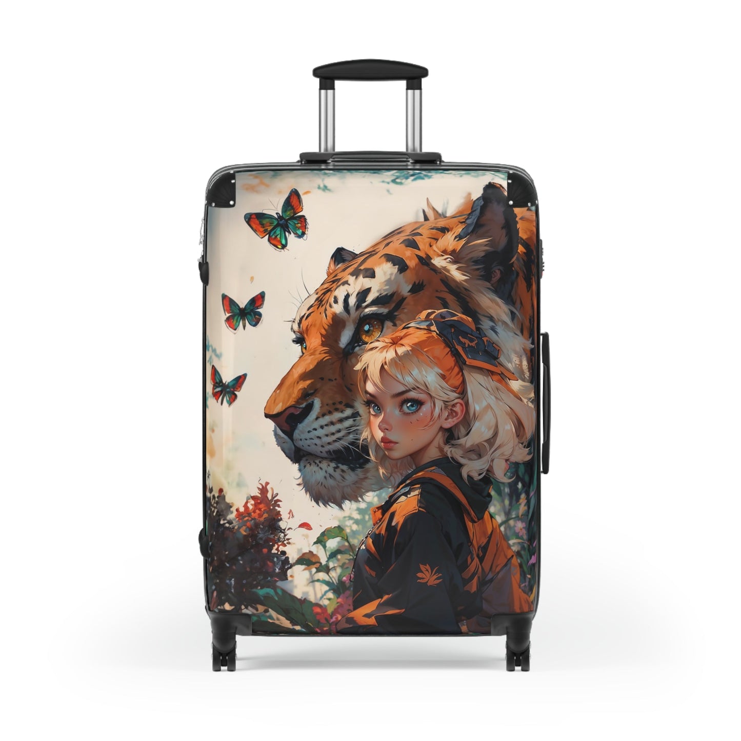 Anime Tiger Suitcase - Bold Travel Luggage - LucyKay store