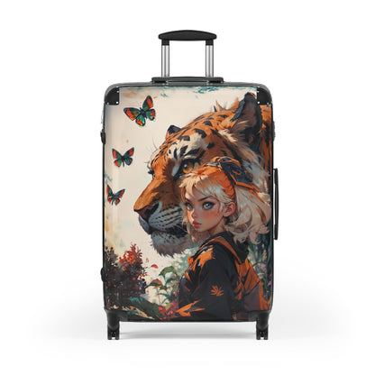 Anime Tiger Suitcase - Bold Travel Luggage - LucyKay store