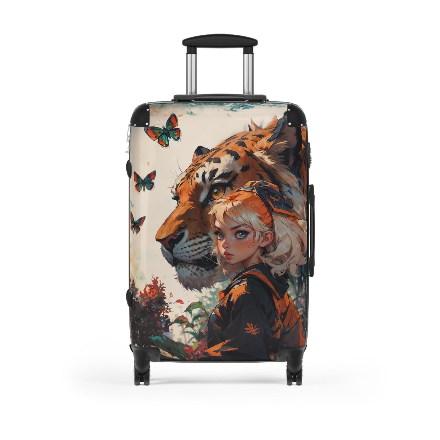Anime Tiger Suitcase - Bold Travel Luggage - LucyKay store