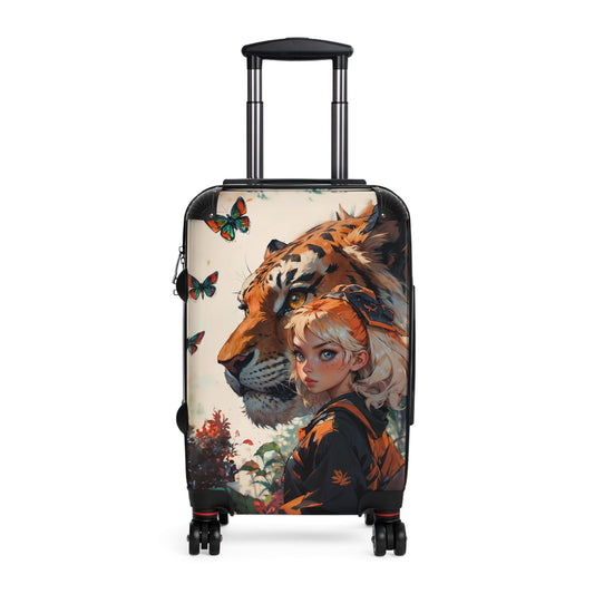 Anime Tiger Suitcase - Bold Travel Luggage - LucyKay store