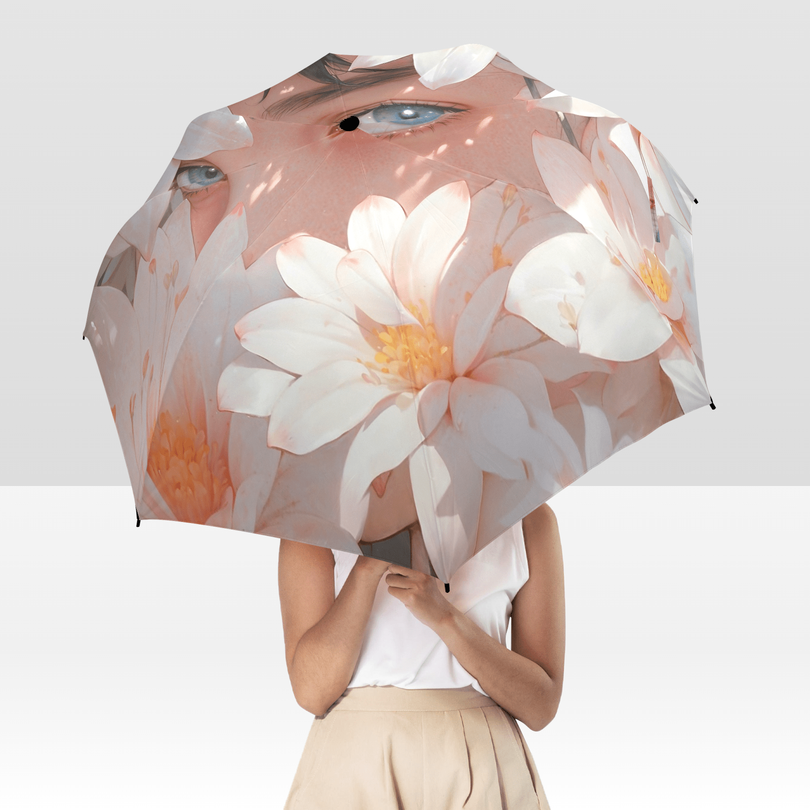 Umbrella Anime Blossom Portrait - LucyKay store