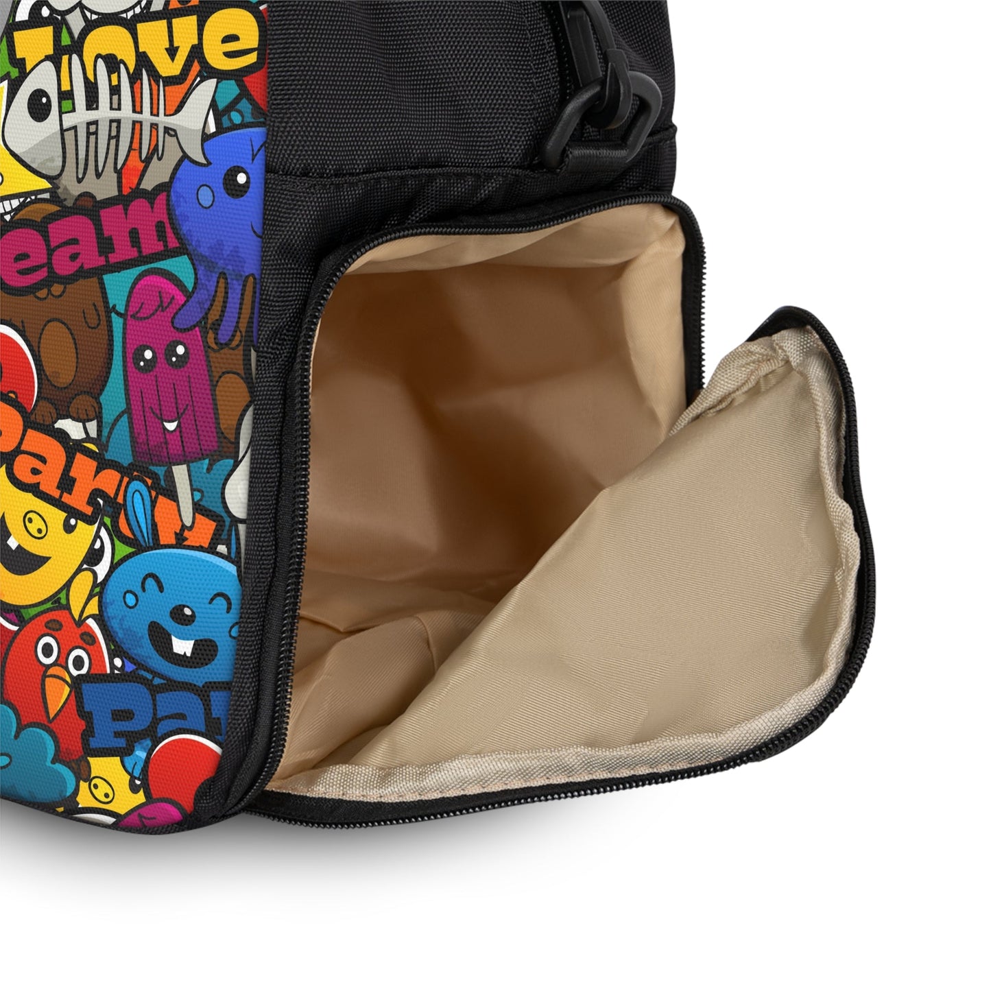 Unisex Fitness Handbag - Playful Doodle - LucyKay store