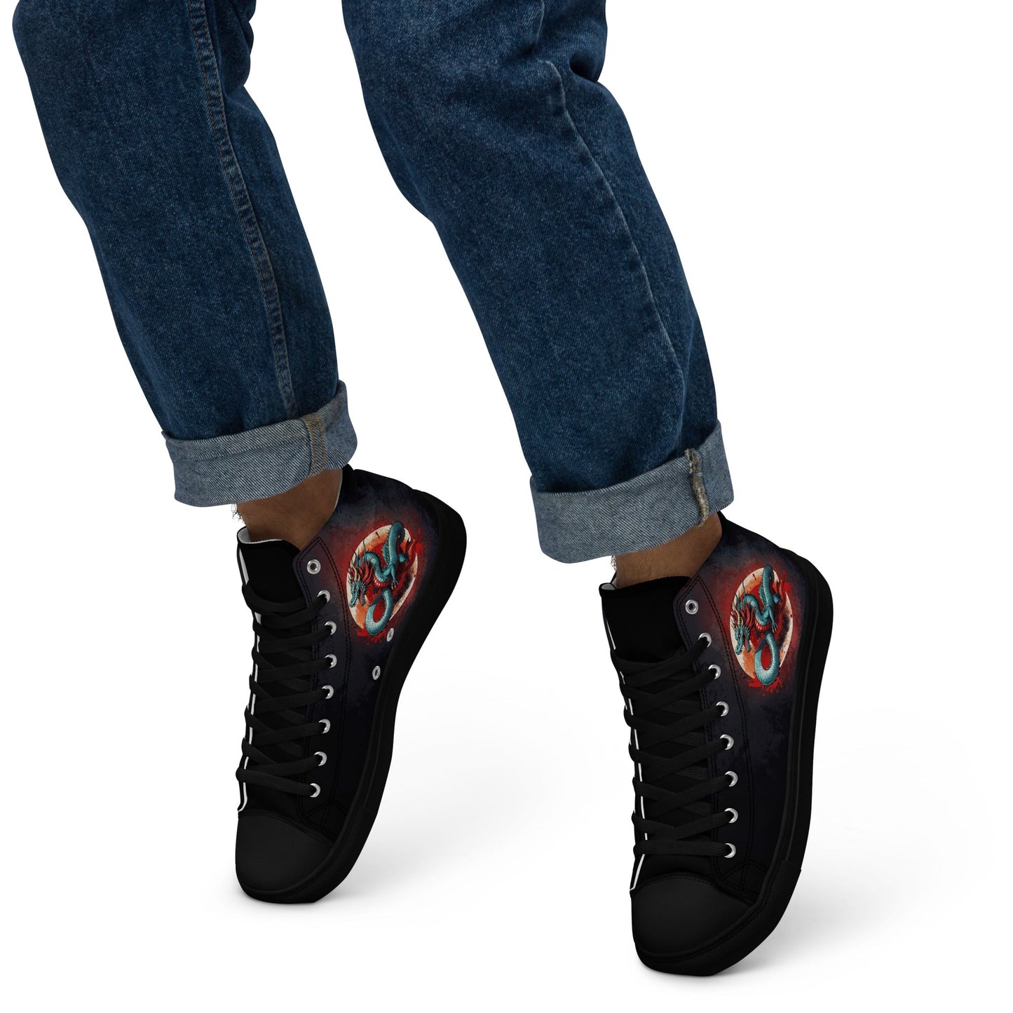 Unisex high top canvas shoes - LucyKay store