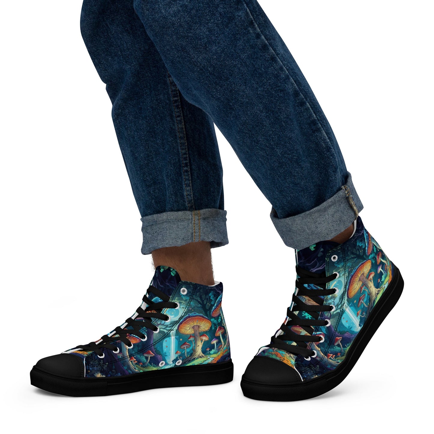 Unisex high top canvas shoes - LucyKay store