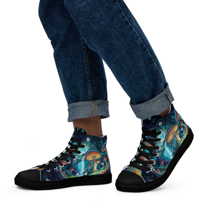 Unisex high top canvas shoes - LucyKay store