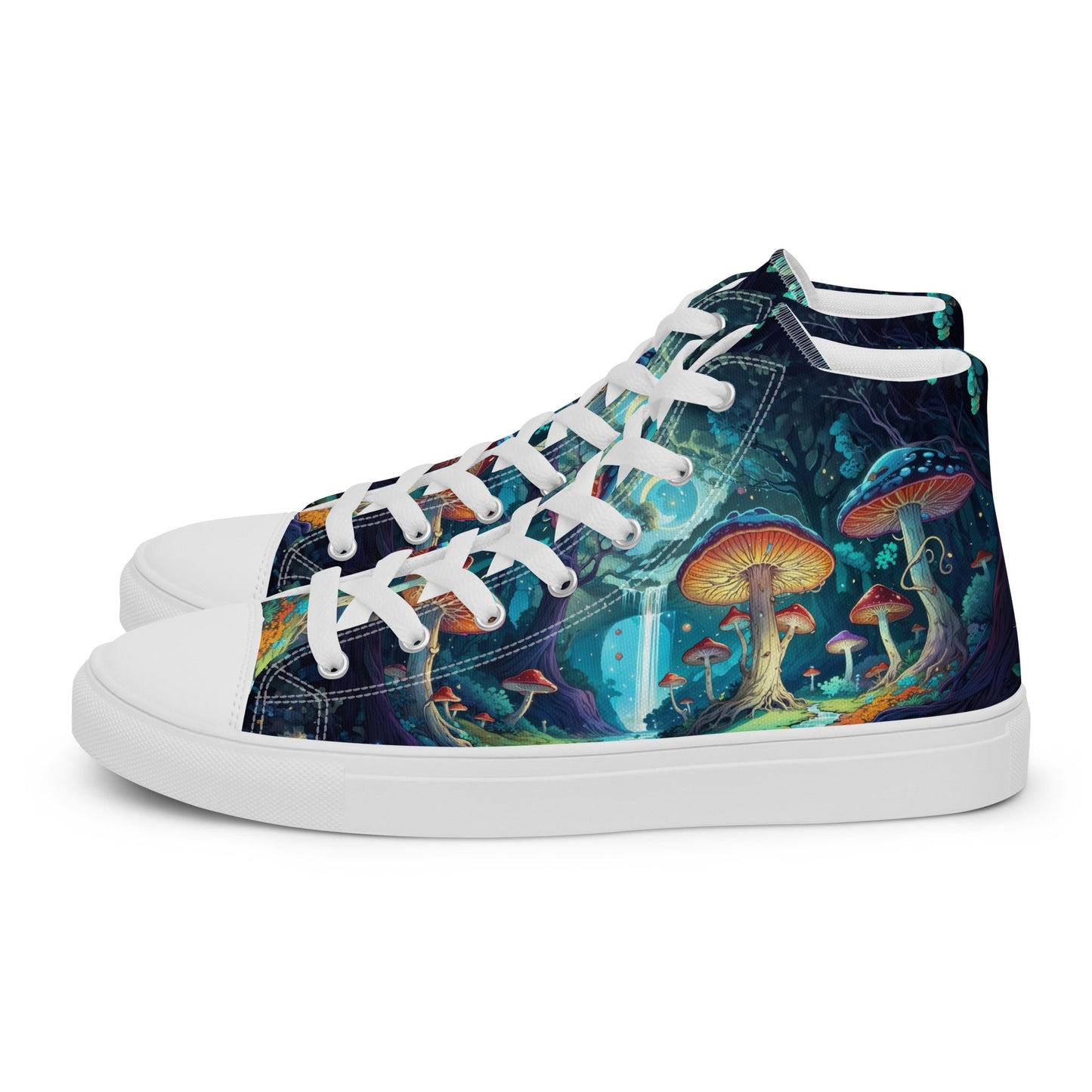 Unisex high top canvas shoes - LucyKay store