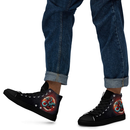 Unisex high top canvas shoes - LucyKay store