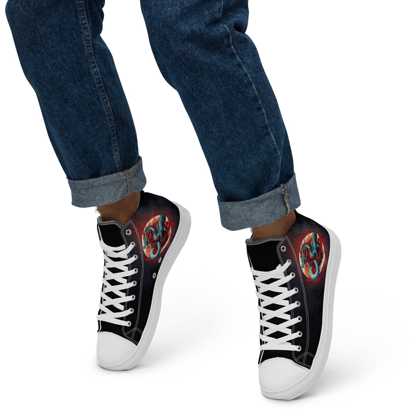 Unisex high top canvas shoes - LucyKay store