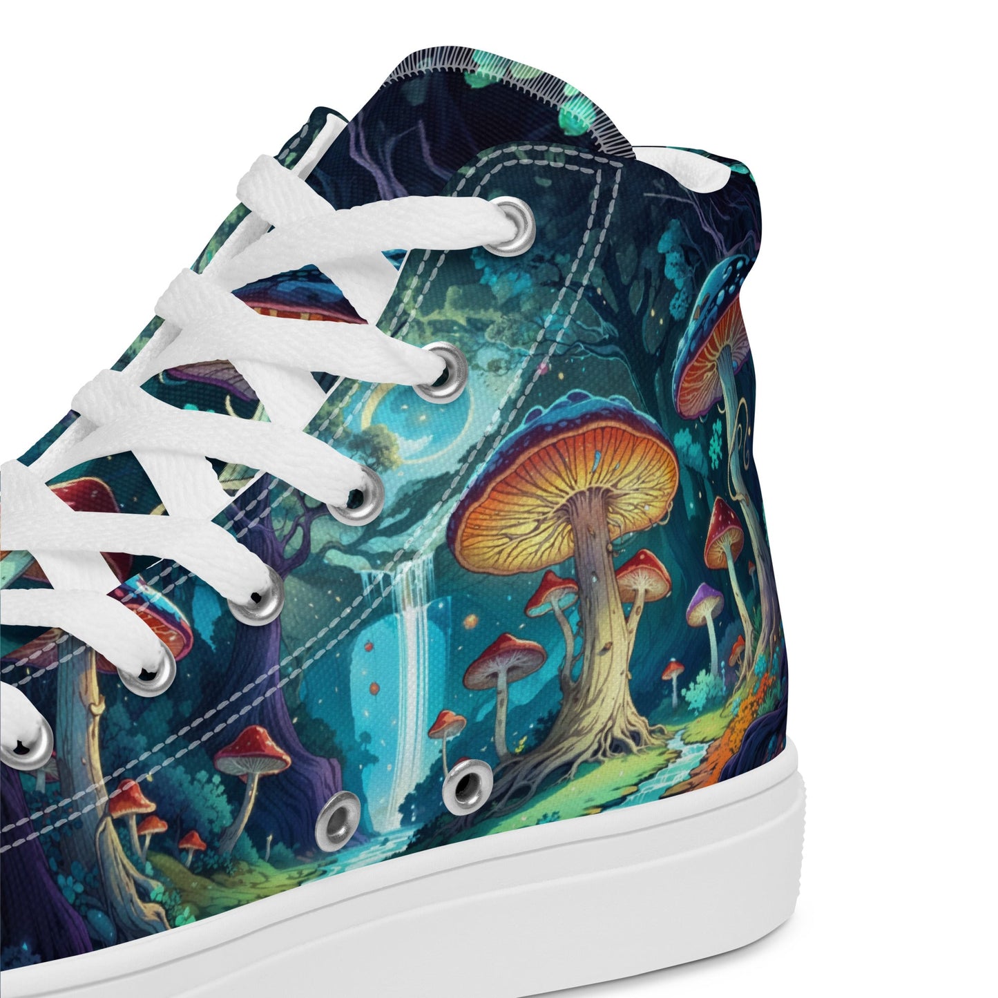 Unisex high top canvas shoes - LucyKay store