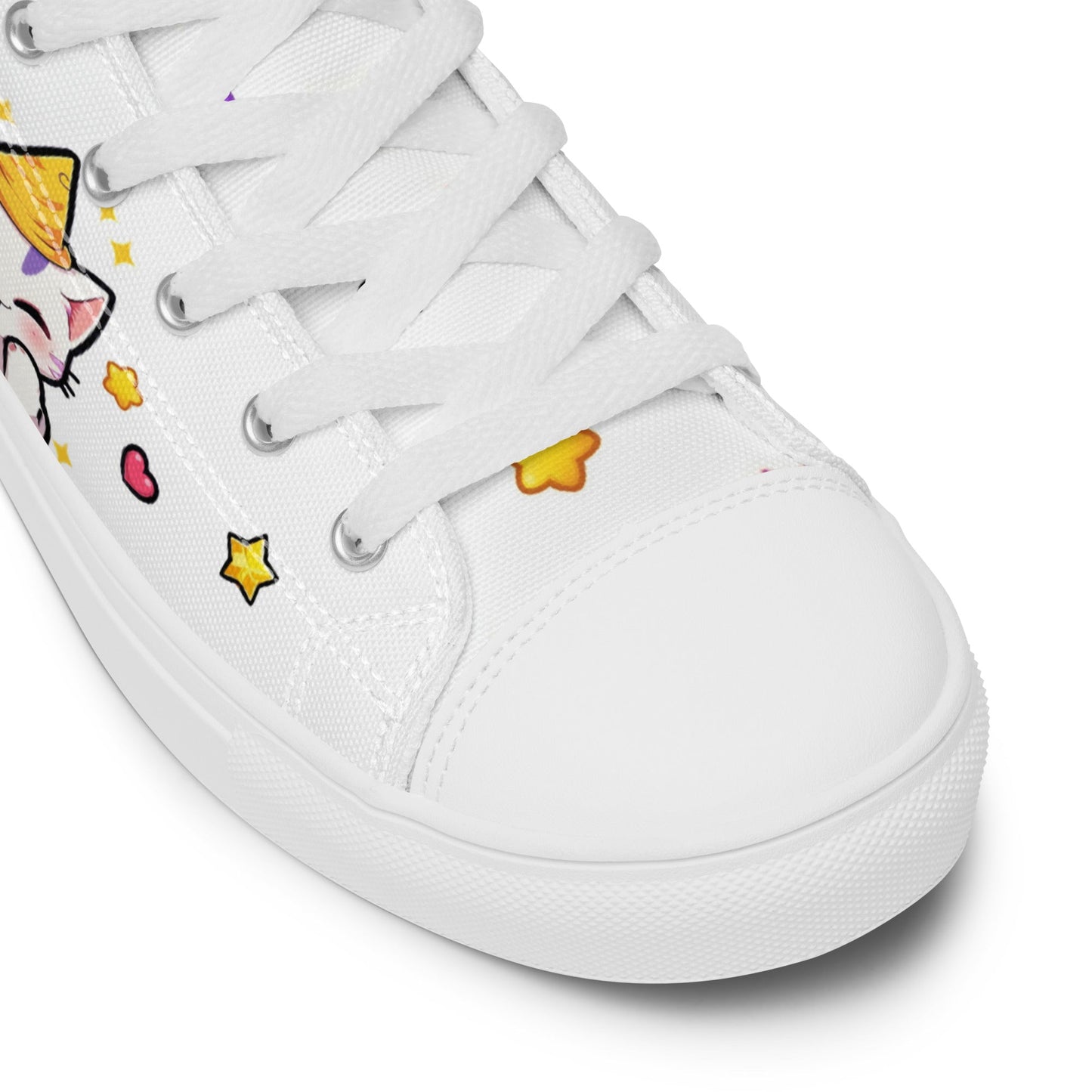 Unisex High top canvas shoes - Cute Cats - LucyKay store