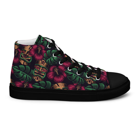 Unisex high top canvas shoes - Hawai - LucyKay store