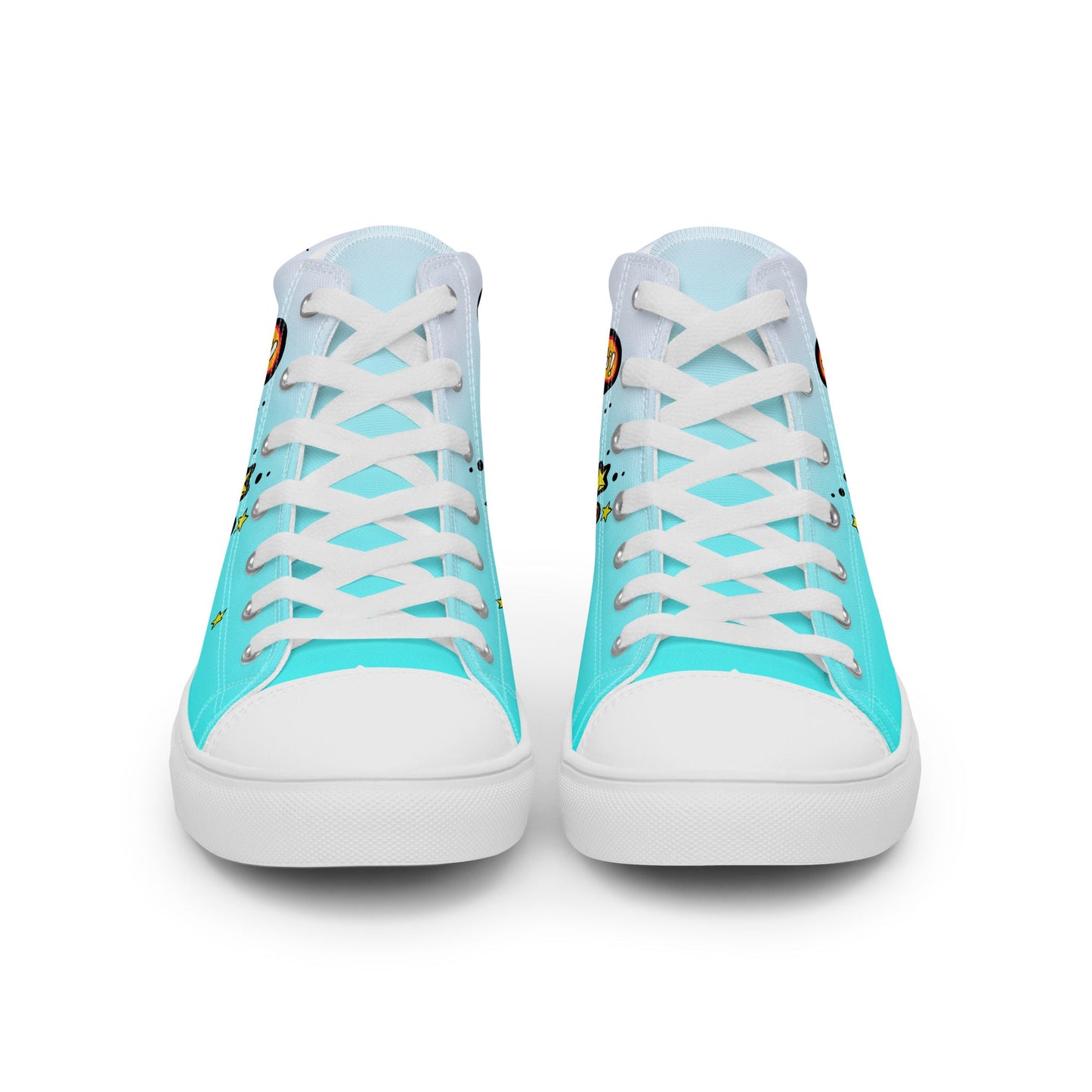 Unisex high top canvas shoes - Let'go - LucyKay store