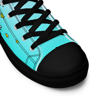 Unisex high top canvas shoes - Let'go - LucyKay store