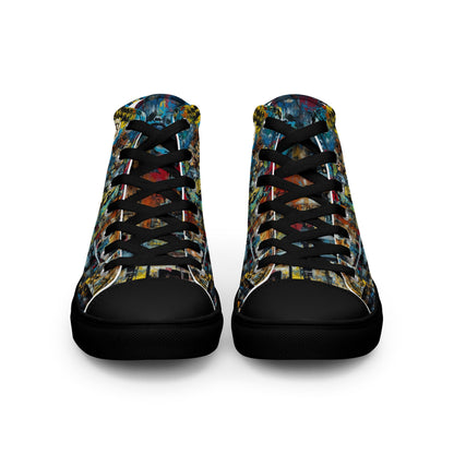 Unisex high top canvas shoes - Marilyn Monroe - LucyKay store