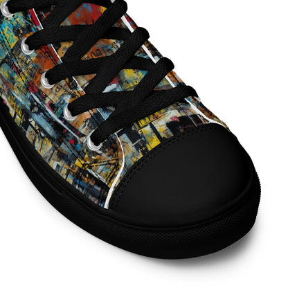 Unisex high top canvas shoes - Marilyn Monroe - LucyKay store