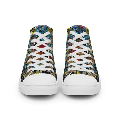 Unisex high top canvas shoes - Marilyn Monroe - LucyKay store
