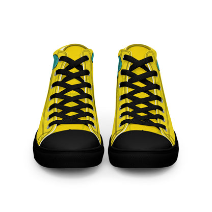 Unisex high top canvas shoes - Sprayer - LucyKay store