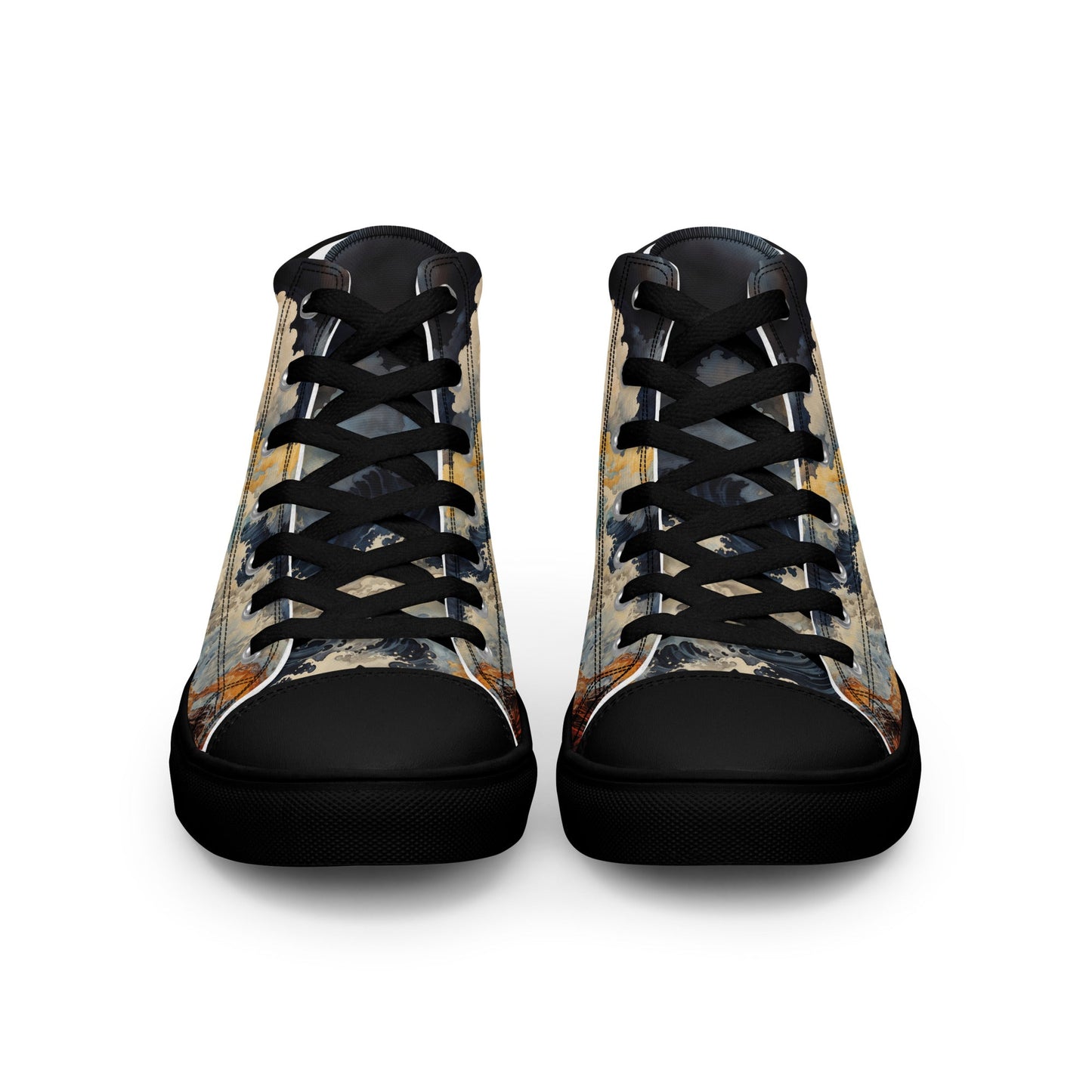 Unisex - high top canvas shoes - Storm - LucyKay store