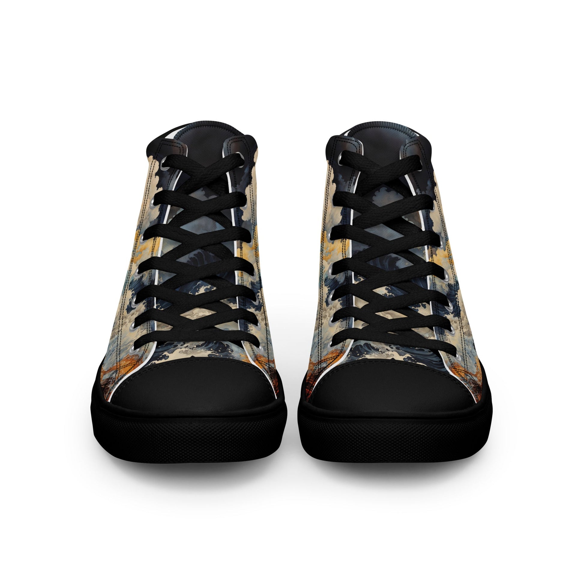 Unisex - high top canvas shoes - Storm - LucyKay store