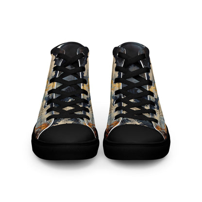 Unisex - high top canvas shoes - Storm - LucyKay store