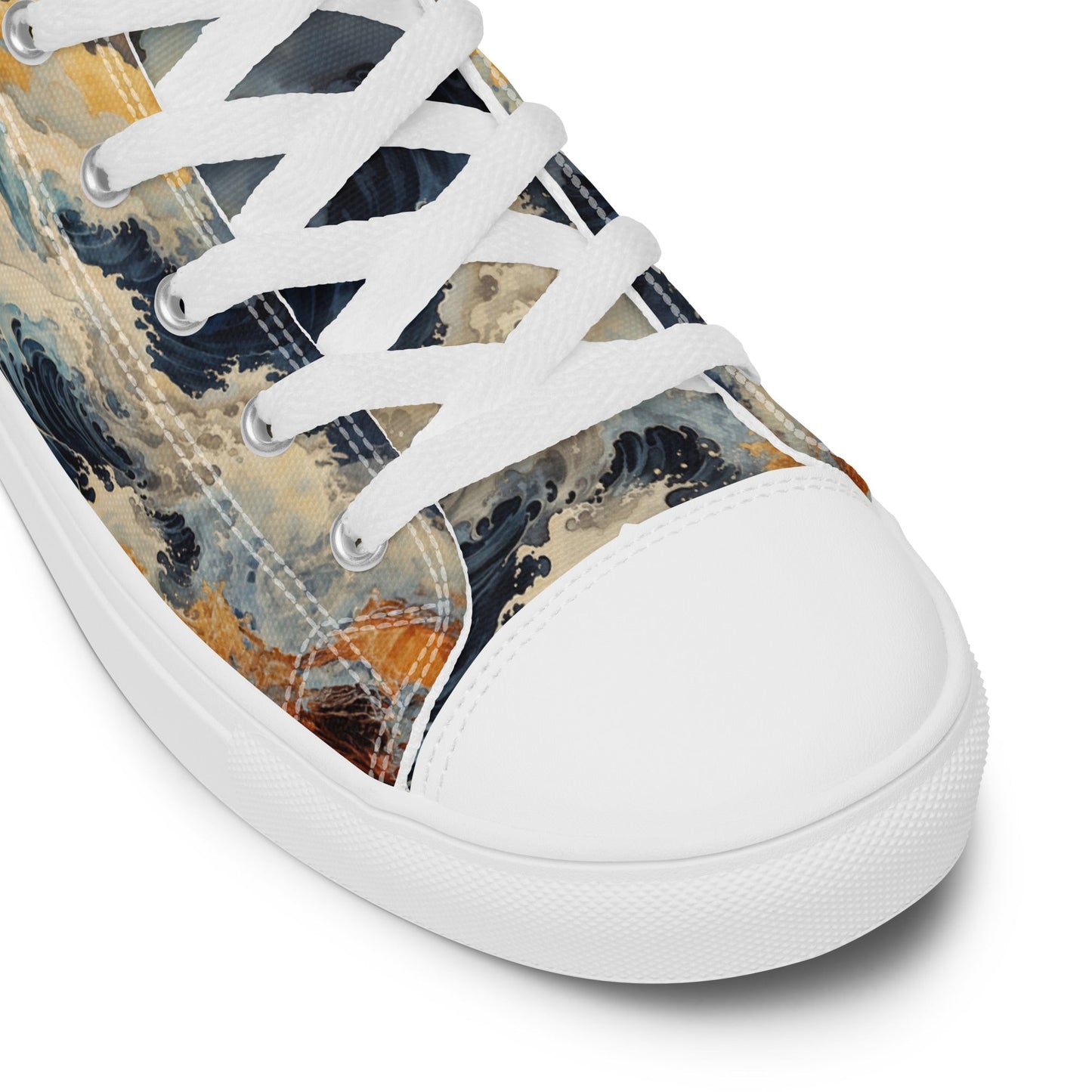 Unisex - high top canvas shoes - Storm - LucyKay store