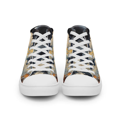 Unisex - high top canvas shoes - Storm - LucyKay store