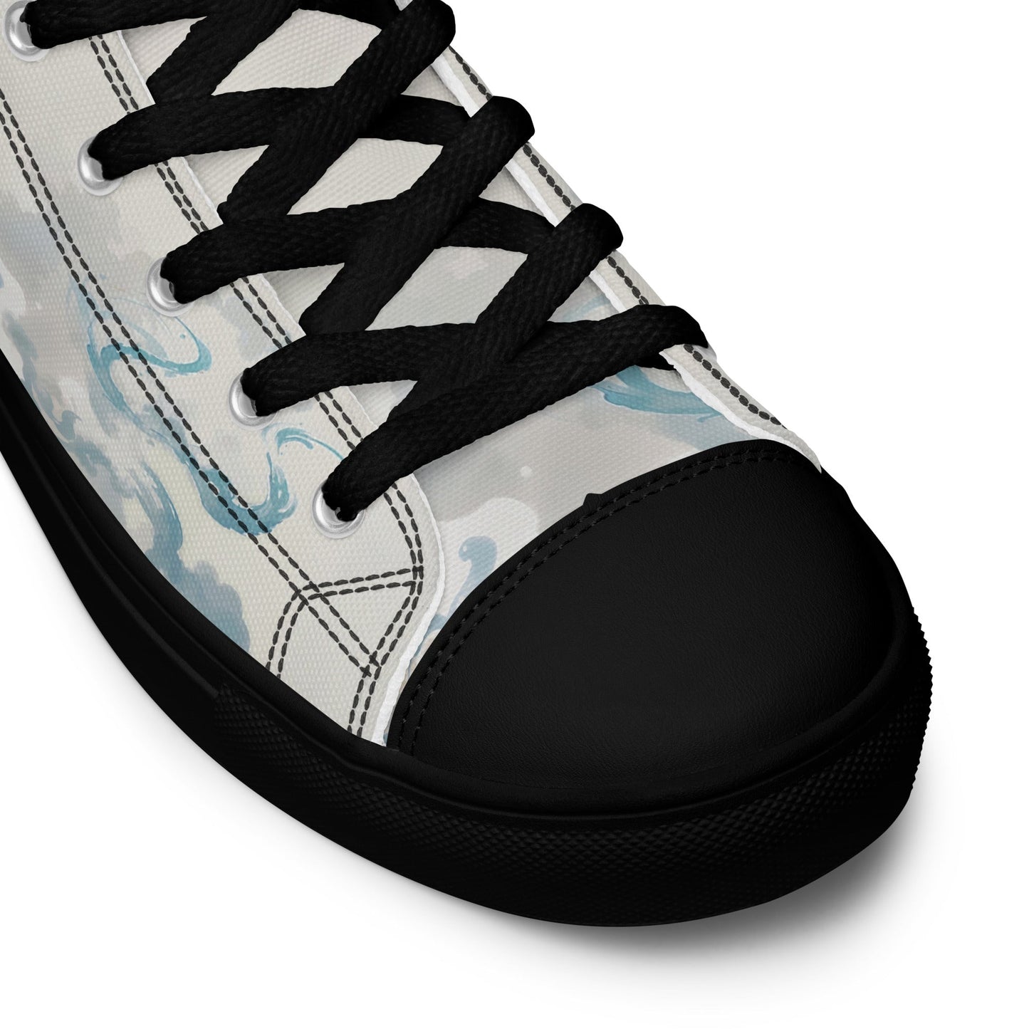 Unisex high top canvas shoes - Two Dragons - LucyKay store