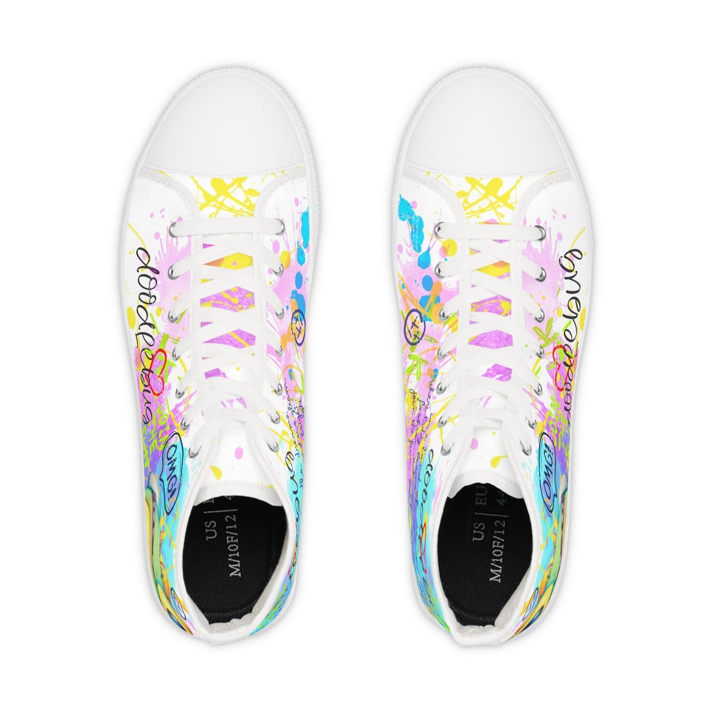 Unisex High Top Sneakers - Doodlebug - LucyKay store