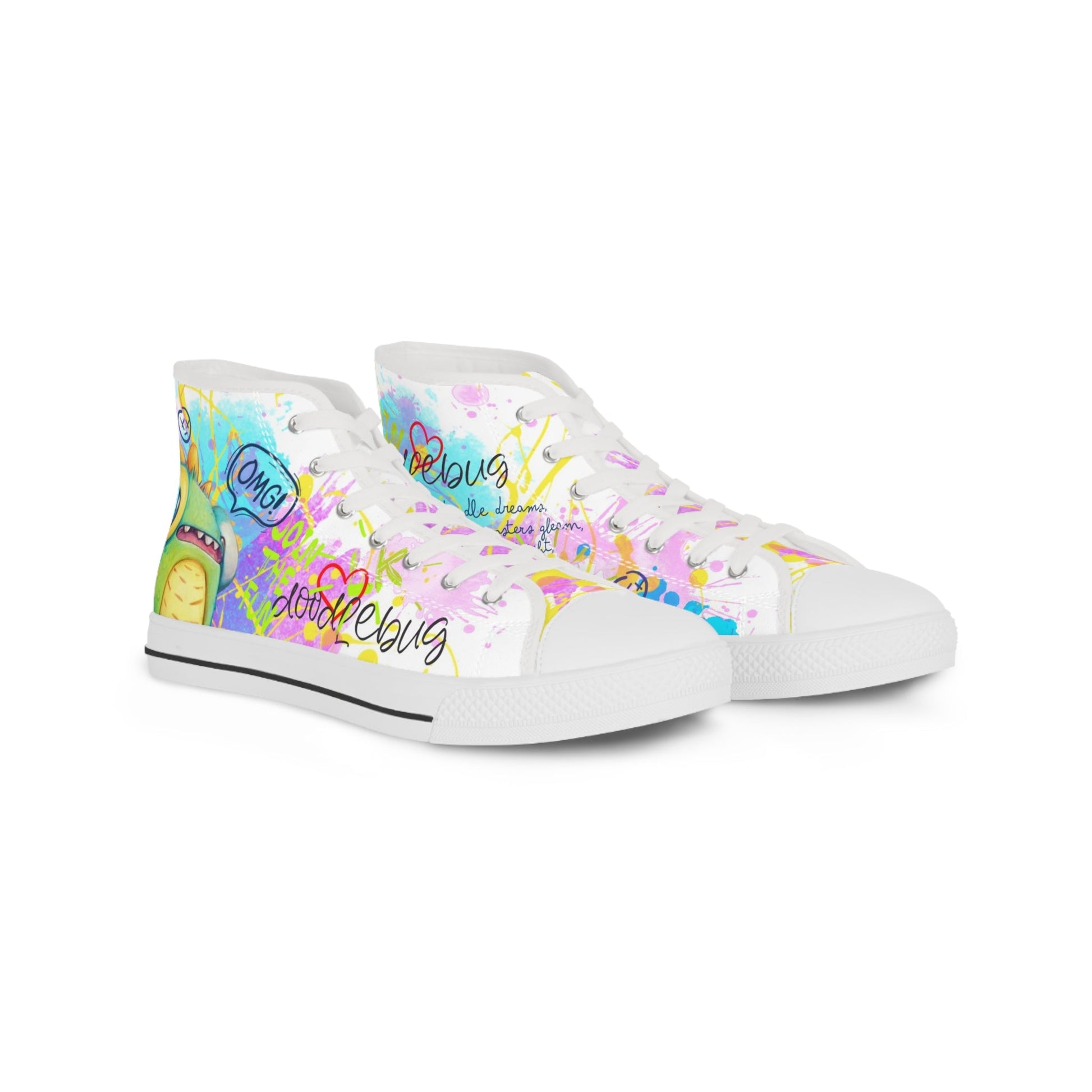 Unisex High Top Sneakers - Doodlebug - LucyKay store