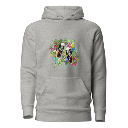 Floral Sneaker Hoodie | Unisex Streetwear Graphic Sweatshirt - LucyKay store