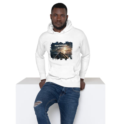 High Altitude Jet Pilot Hoodie - Aviation Graphic Streetwear - LucyKay store