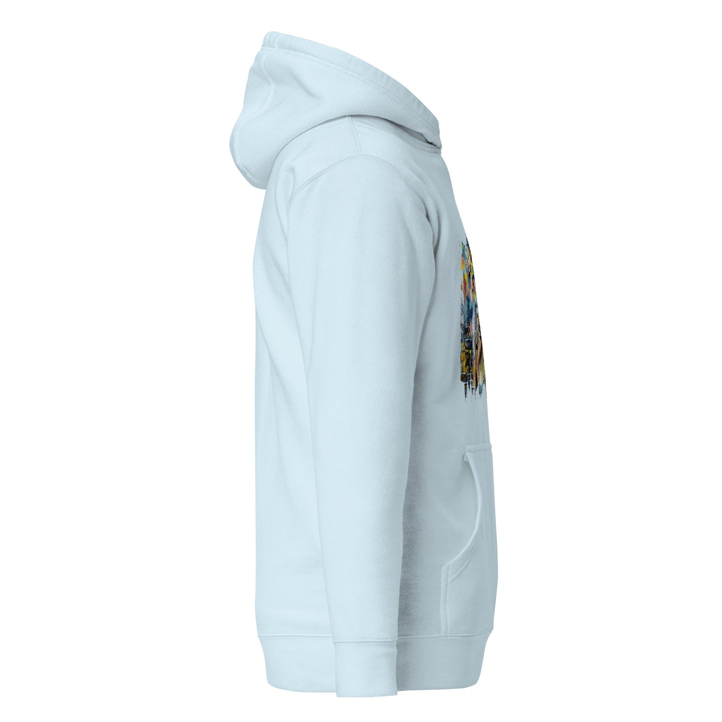Vintage Hollywood Pop Art Hoodie - Unisex Urban Graphic Pullover - LucyKay store