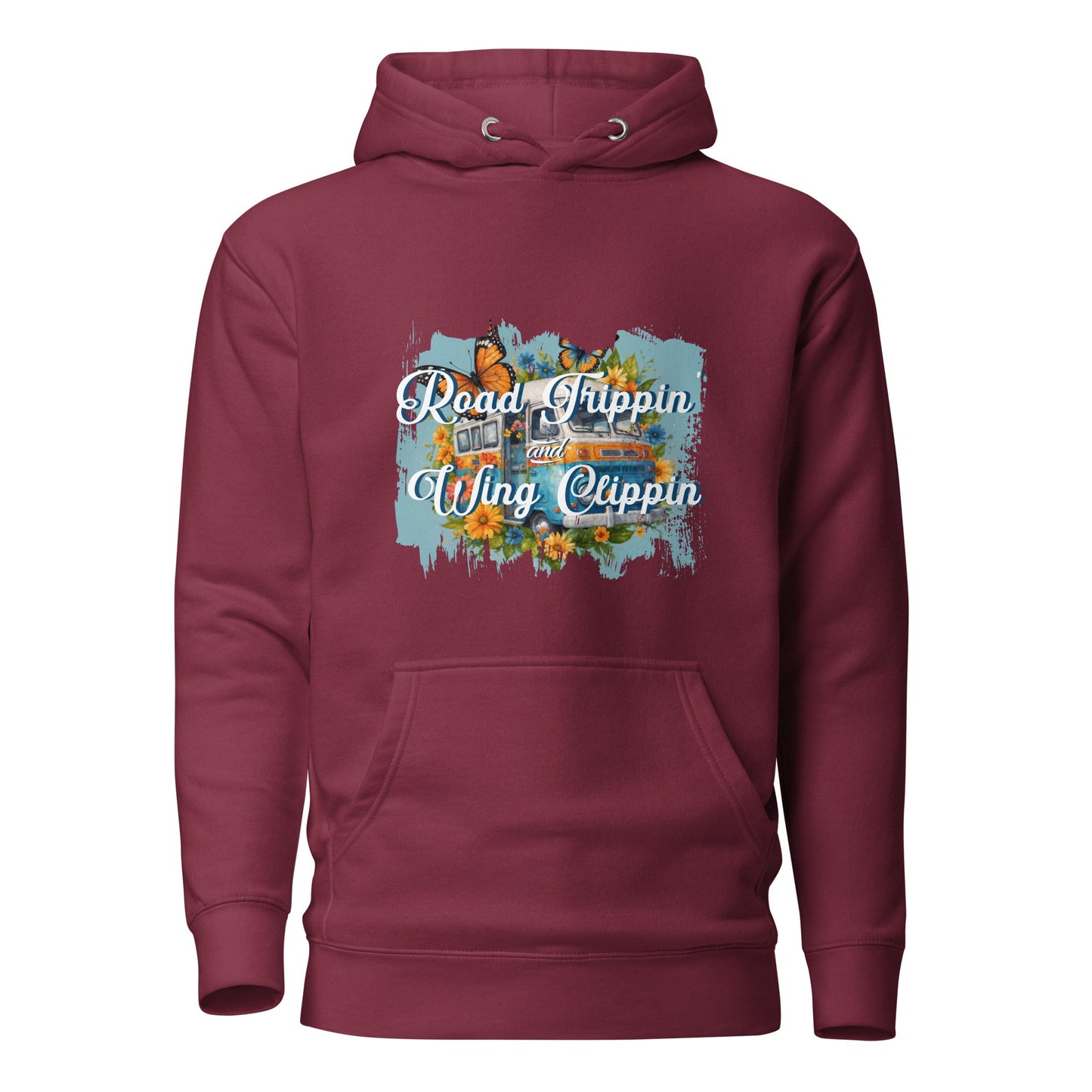 Road Trip Hoodie Unisex Cotton Blend Cozy Streetwear - LucyKay store